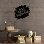 Wallity Happy Halloween - 447 Escultura de Pared de Metal Negra